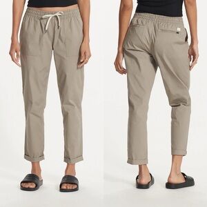 Vuori Women’s Vintage Ripstop Pant in Gravel Sz S